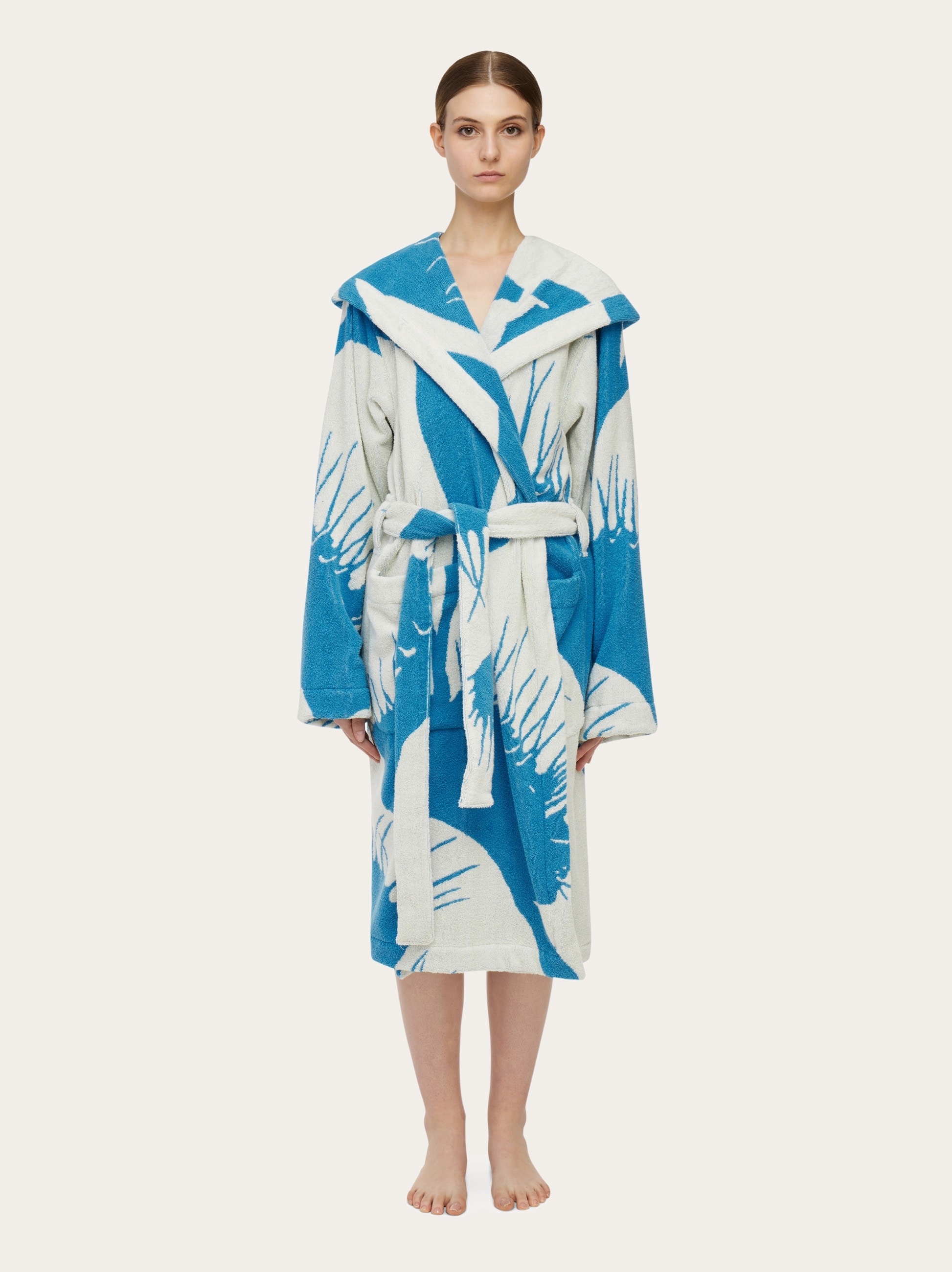 Venus print bathrobe - 2