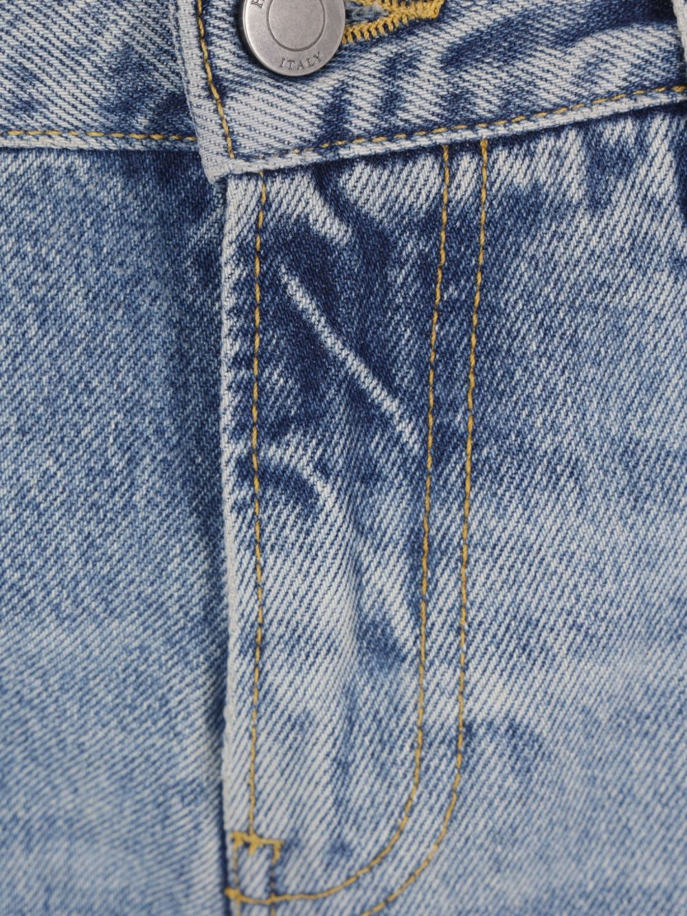 cotton five-pocket jeans - 4