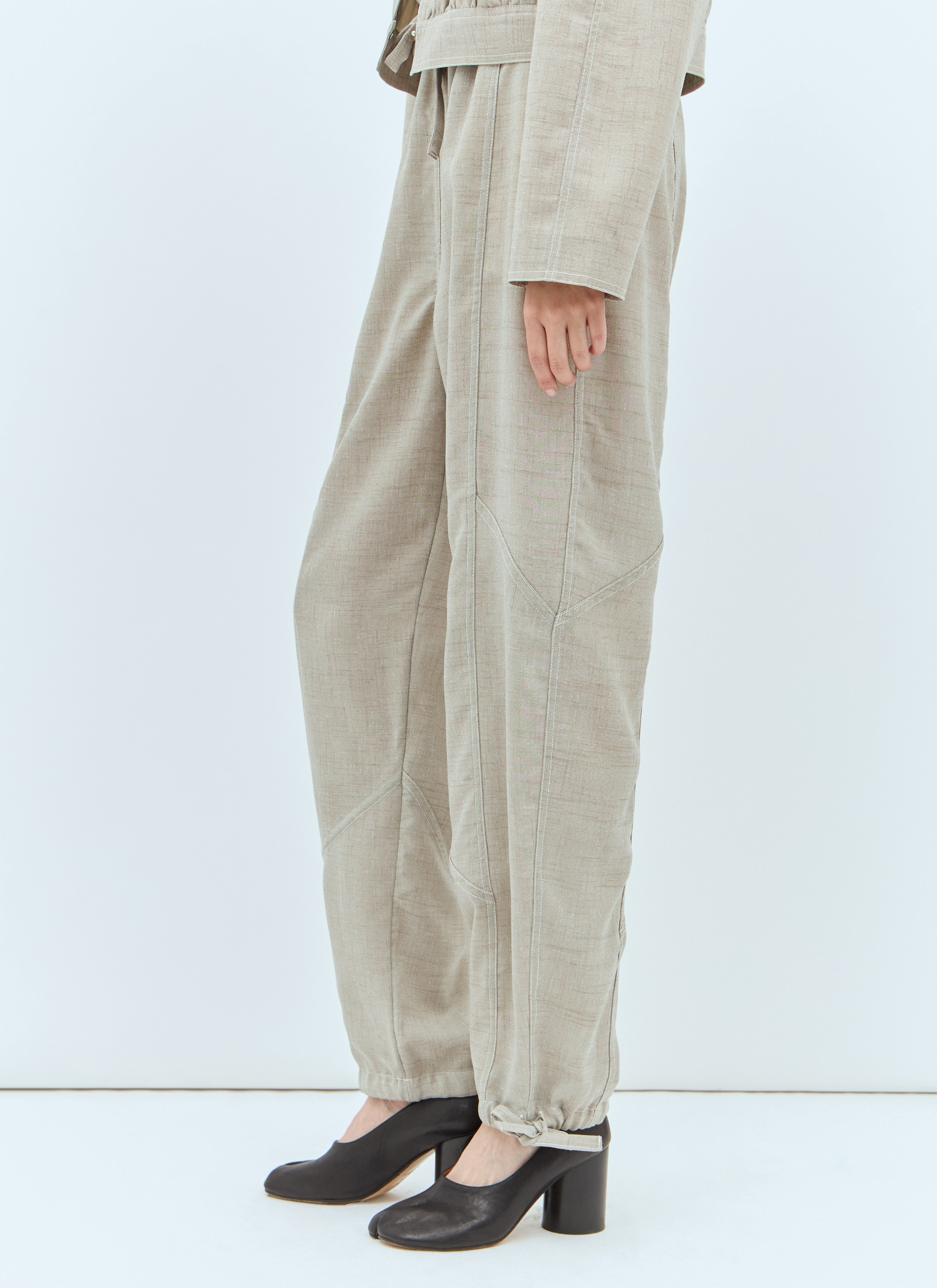 Ganni Women Melange Suiting Pants - 4