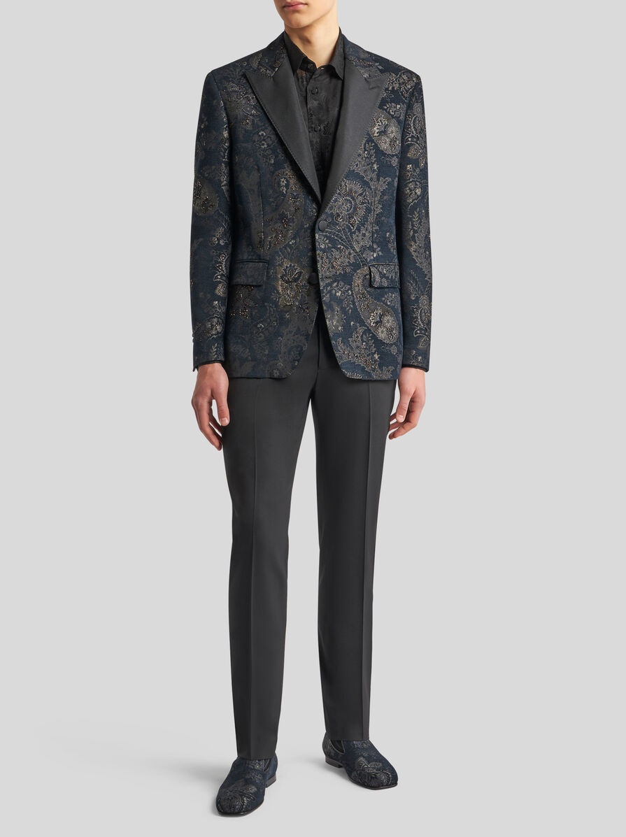 SILK JACQUARD SHIRT - 4