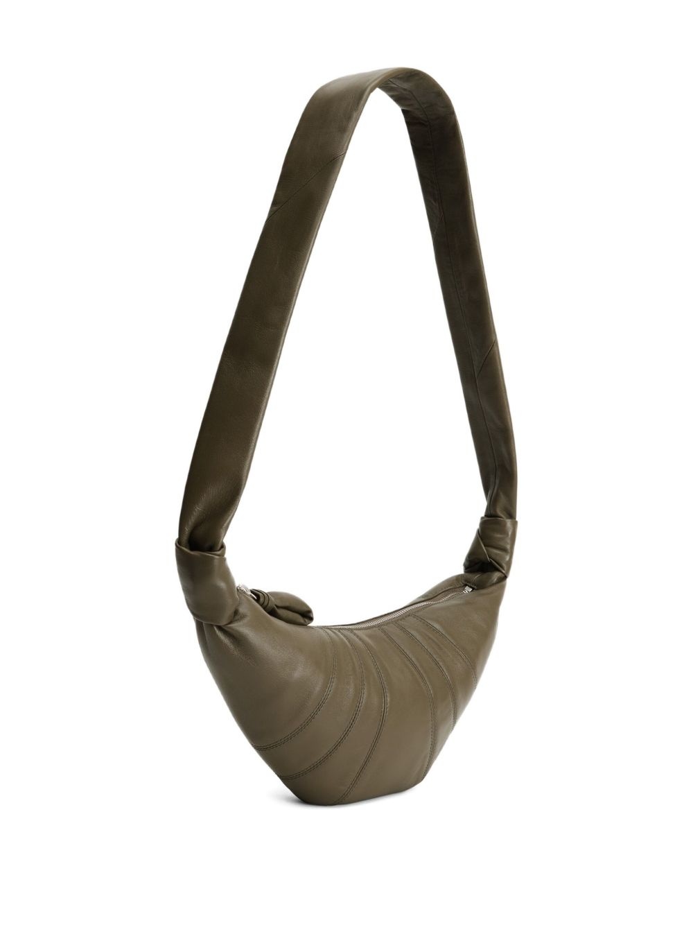 large Croissant panelled shoulder bag - 4