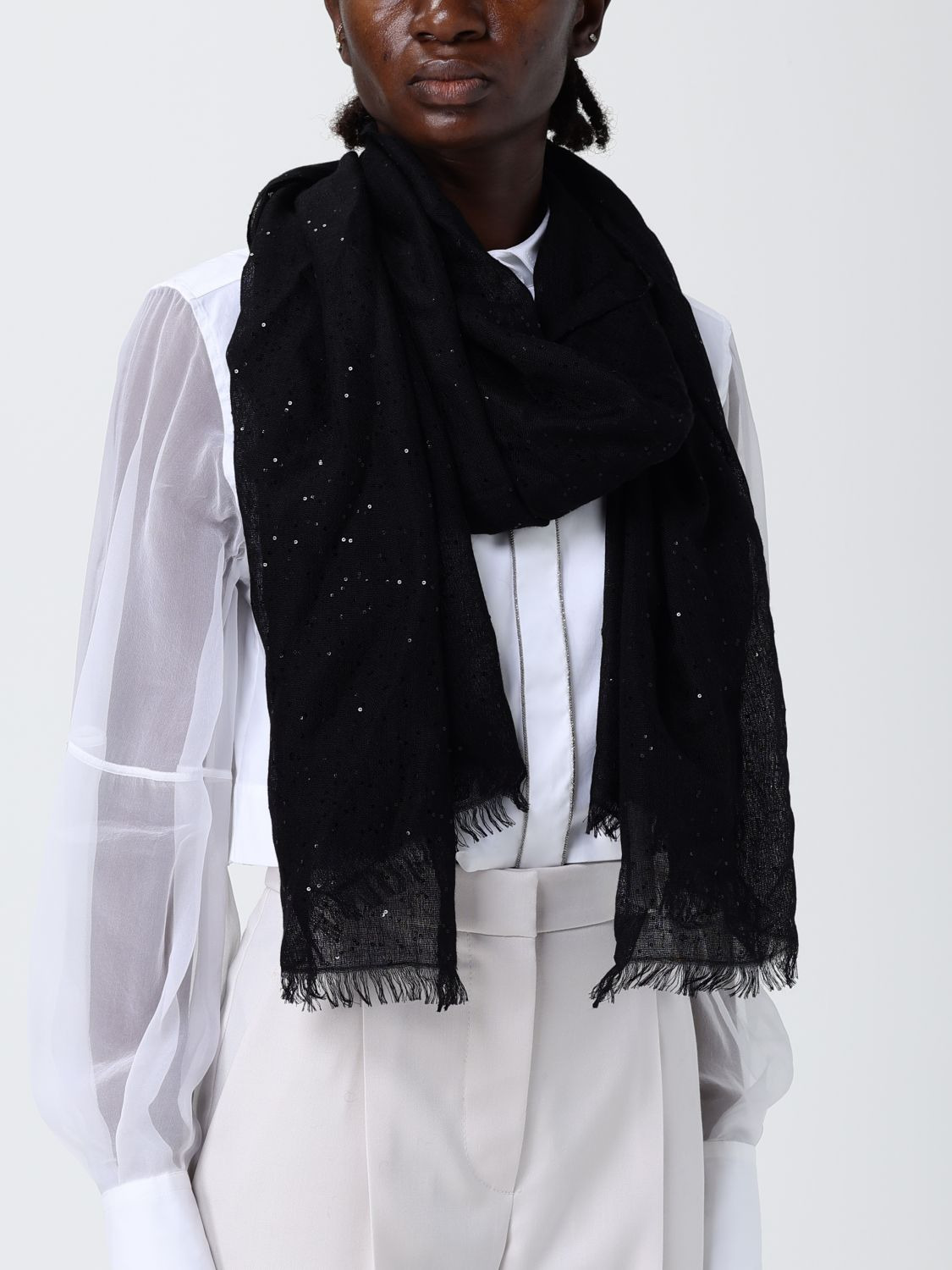 Scarf woman Brunello Cucinelli - 2