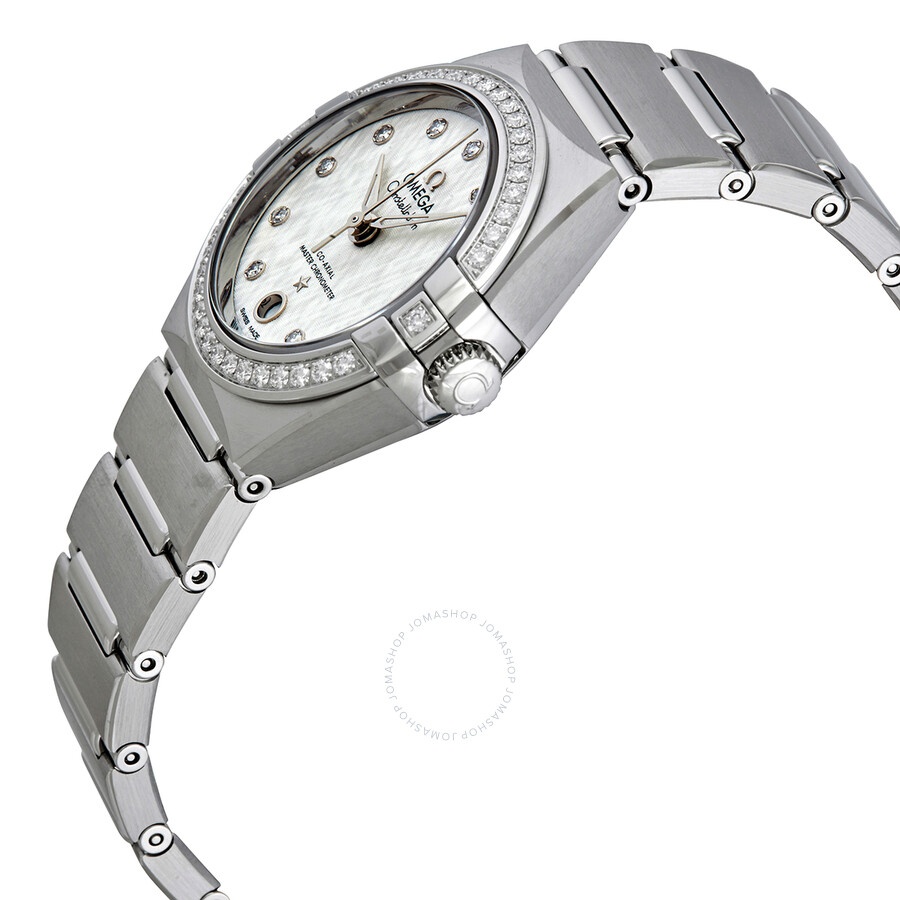 Omega Constellation Automatic Diamond Silver Dial Ladies Watch 131.15.29.20.52.001 - 2
