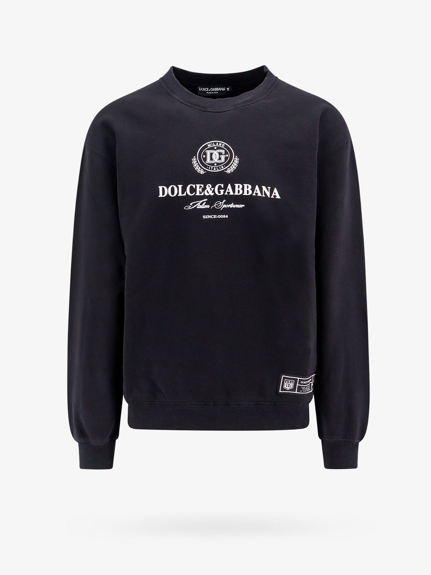 Dolce & Gabbana Man Sweatshirt Man Black Sweatshirts - 1