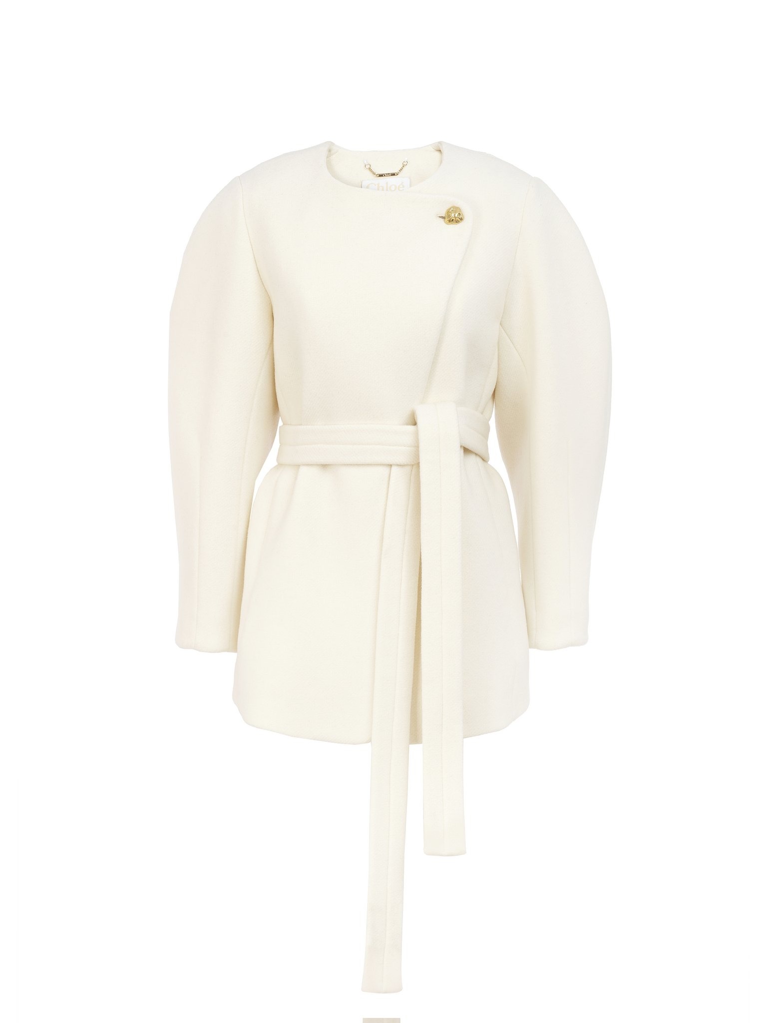 SHORT WRAP COAT - 1