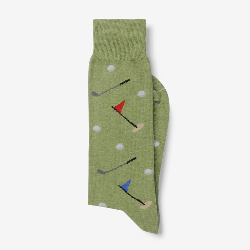 ALLEN EDMONDS Golf Pattern Dress Socks outlook