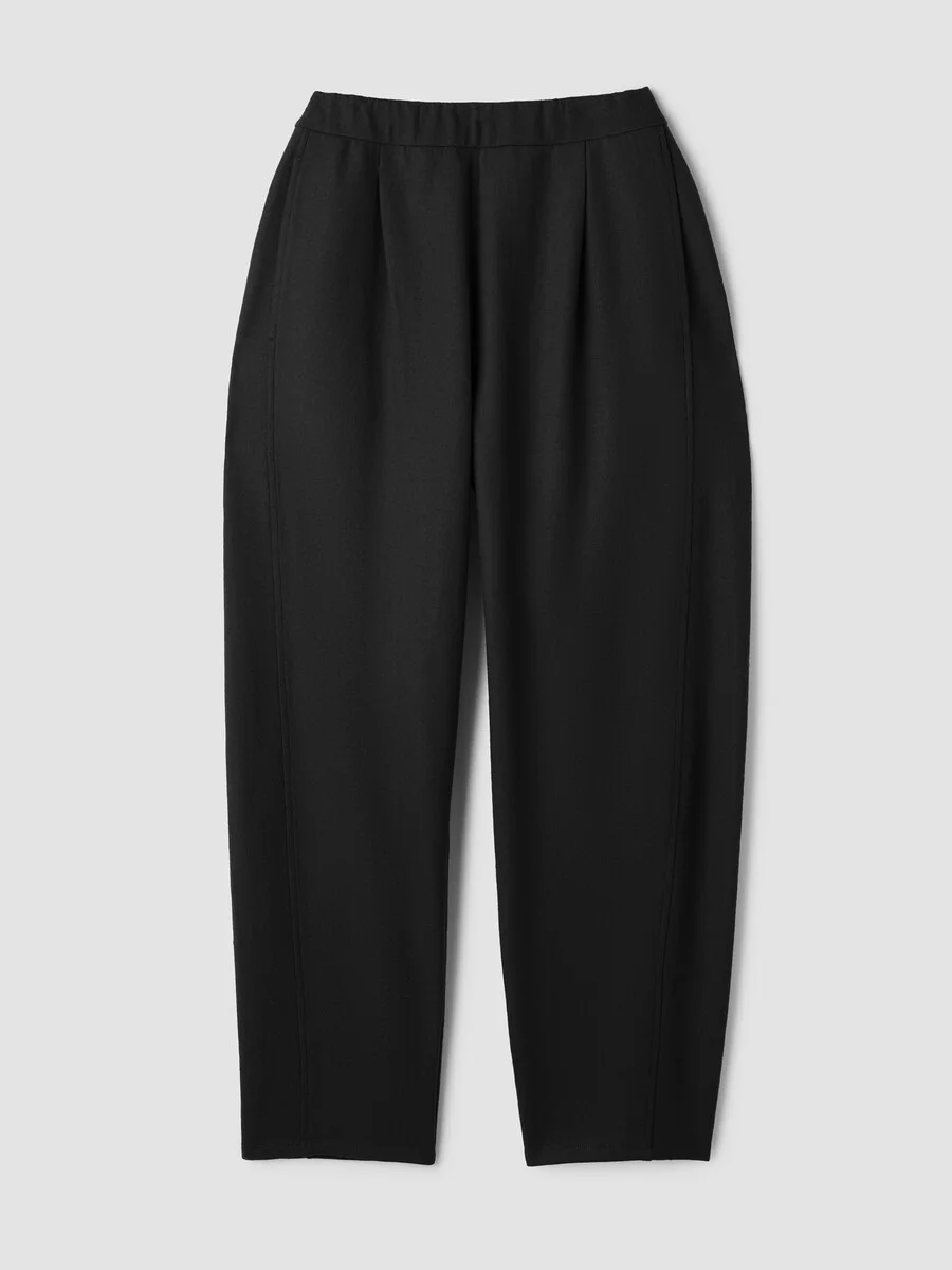 Felted Wool Jersey Lantern Pant in Regenerative Wool - 1