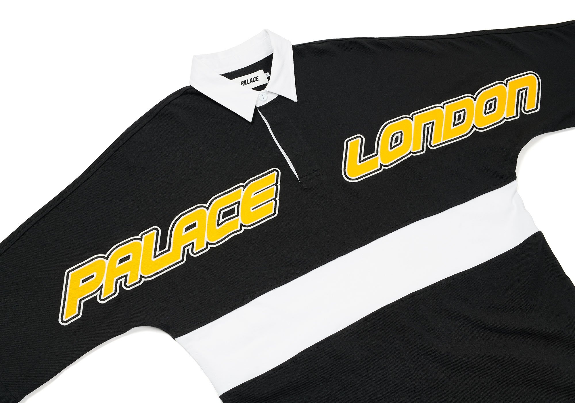 PALACE LONDON RUGBY TOP BLACK / WHITE - 3