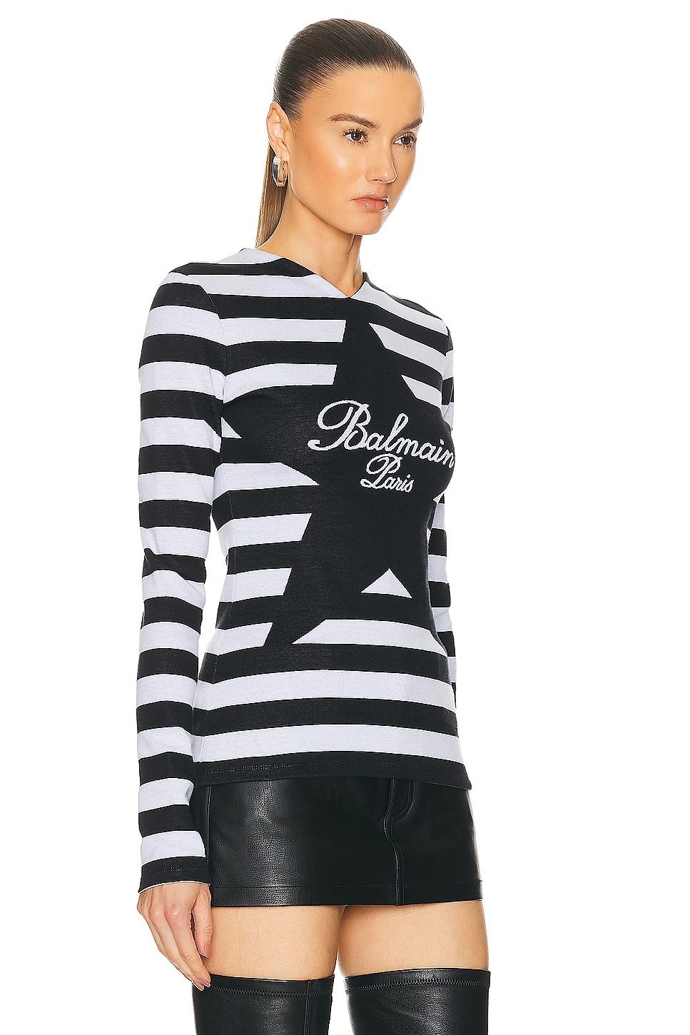 Long Sleeve Signature Jersey Top - 2