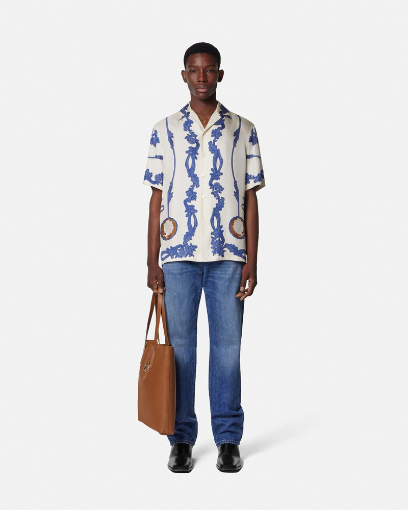 VERSACE Cameo Silk Shirt outlook