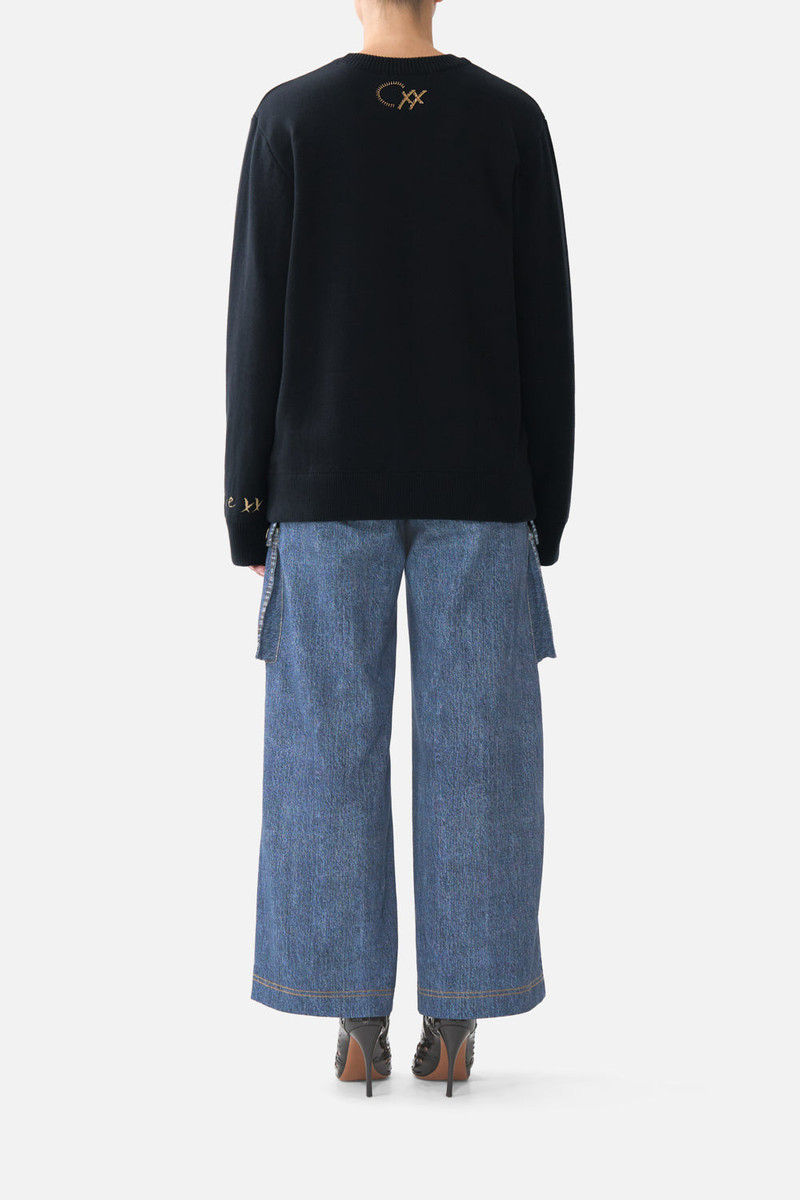 RELAXED CREW NECK JUMPER FIESTA, SIESTA, REPEAT 3