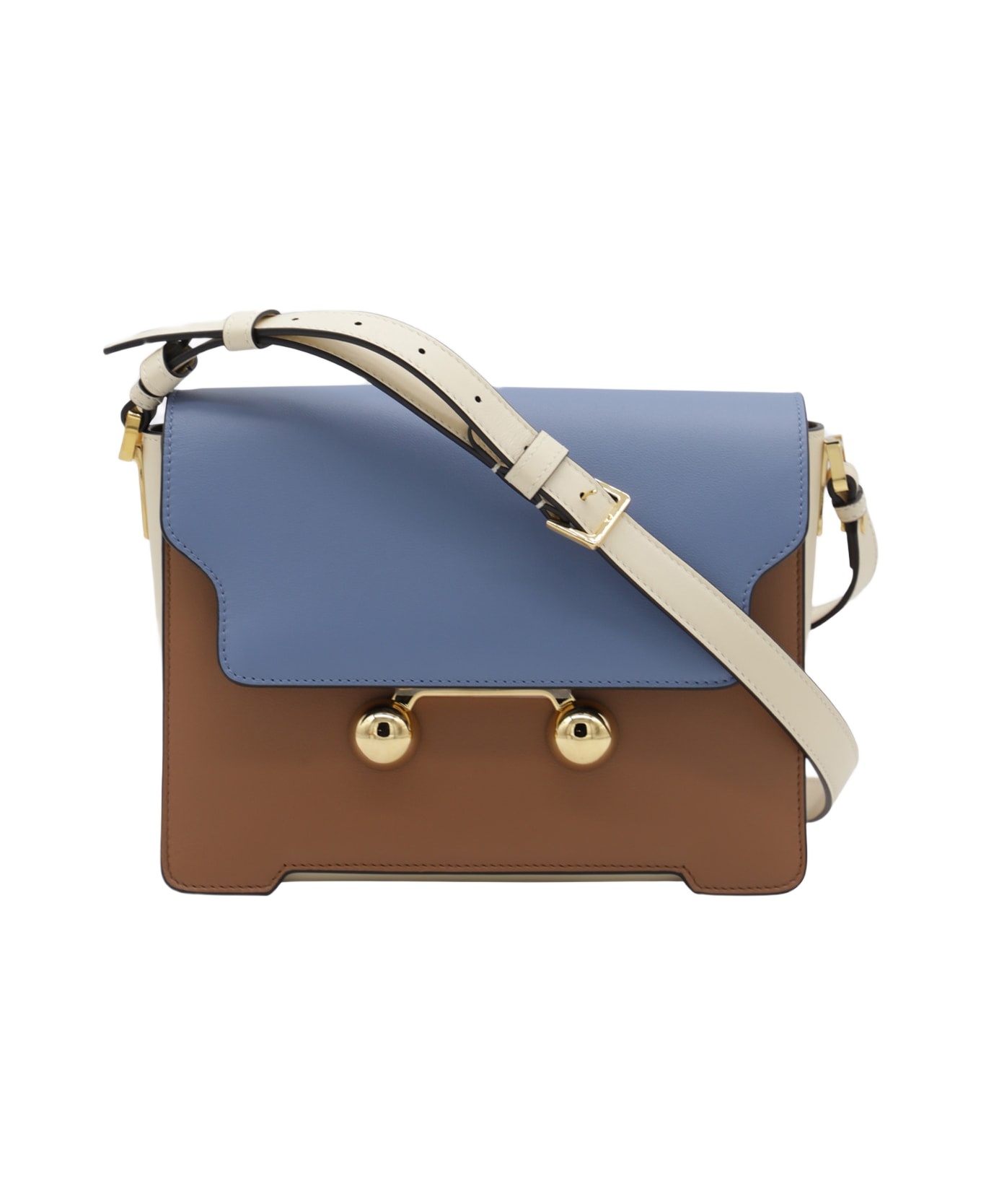 Multicolor Leather Shoulder Bag - 1