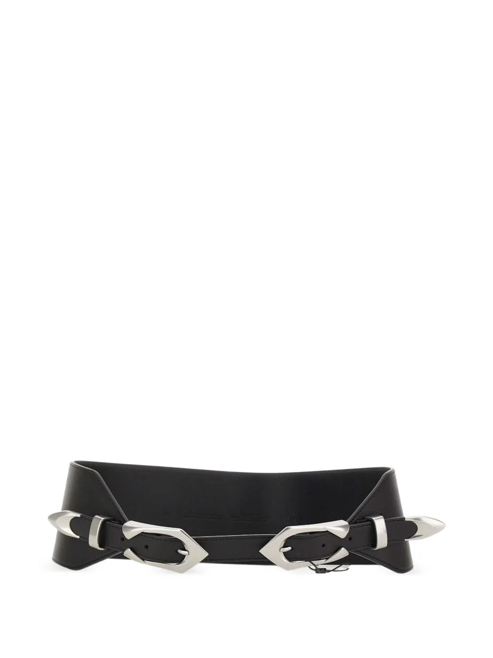 Double Cuff leather belt - 1