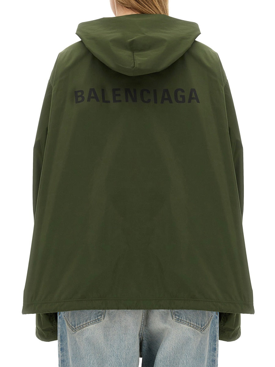 Balenciaga Women Hooded Jacket - 2