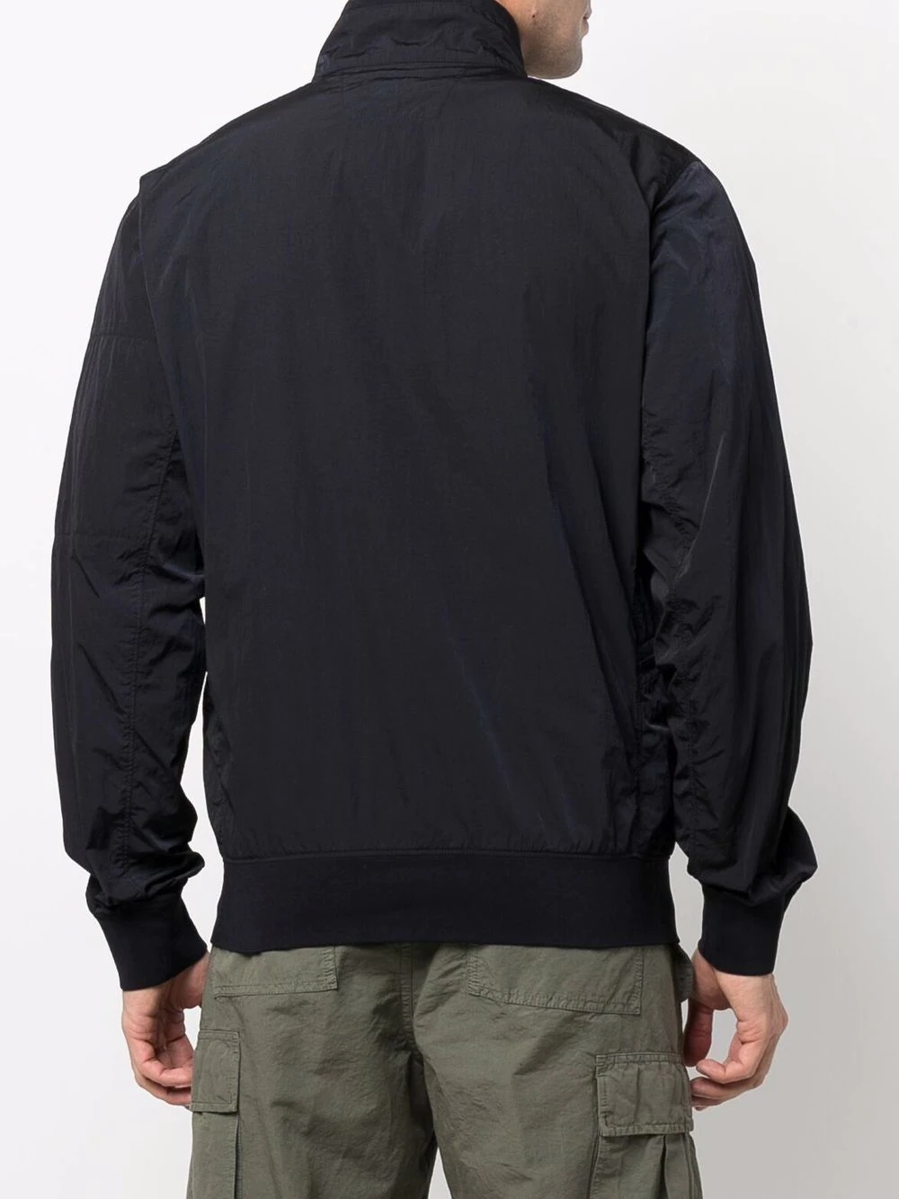 Lens-detailed bomber jacket - 4