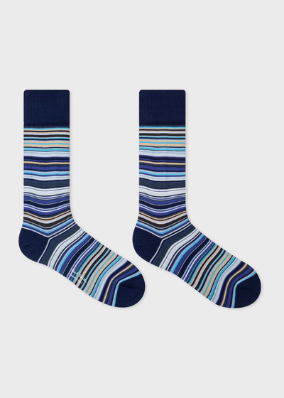 Paul Smith 'Signature Stripe' Socks Two Pack outlook