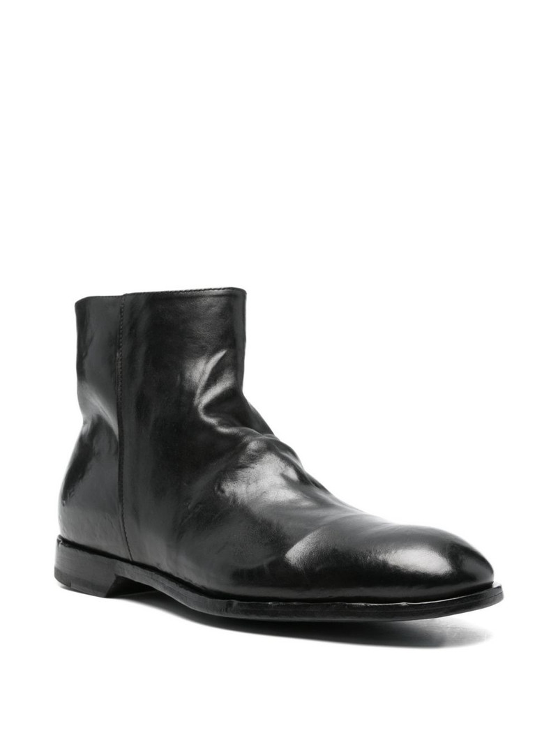 OFFICINE CREATIVE zip-up boots outlook