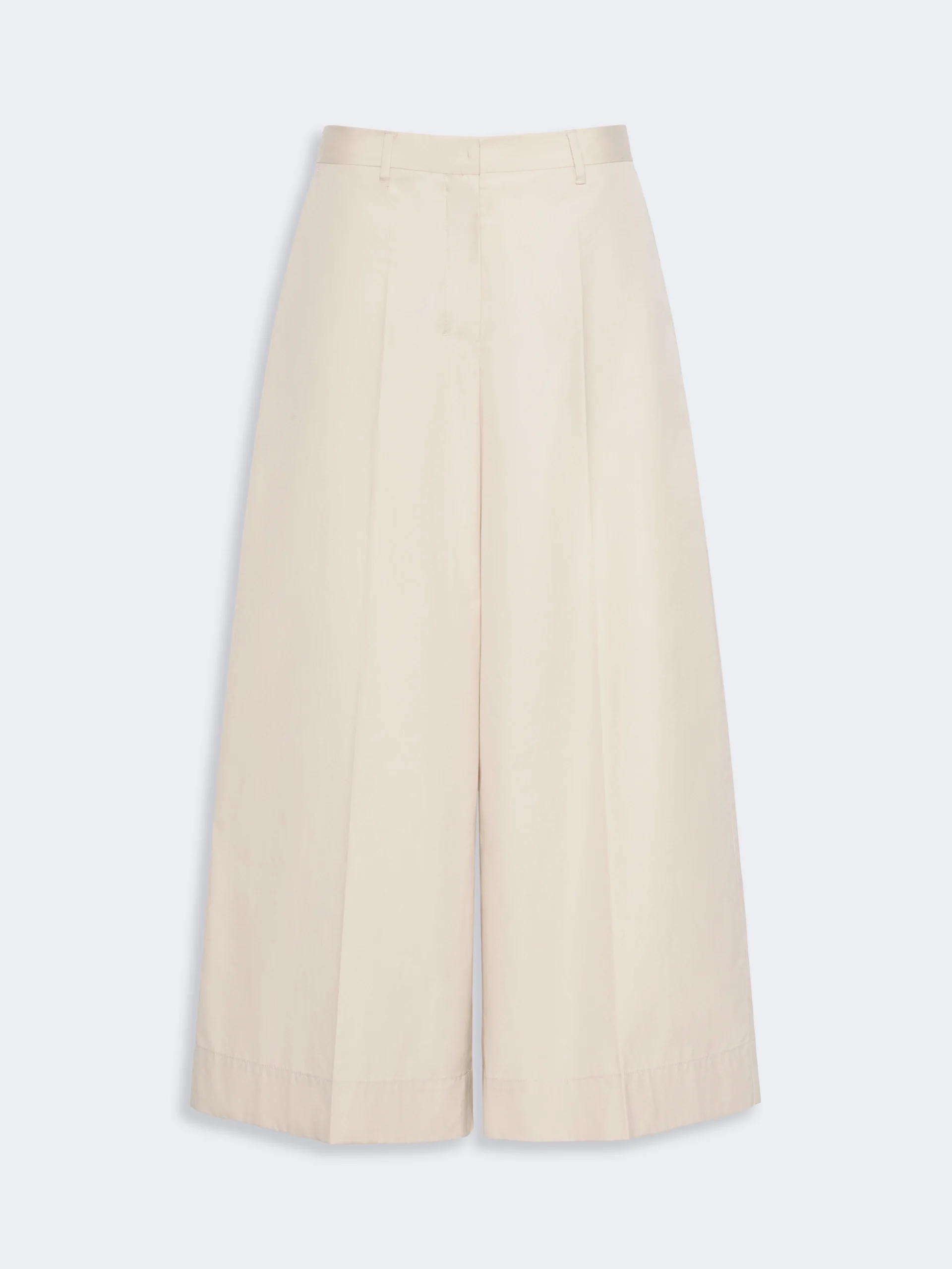 EPOCA Cotton poplin trousers - BEIGE - 1