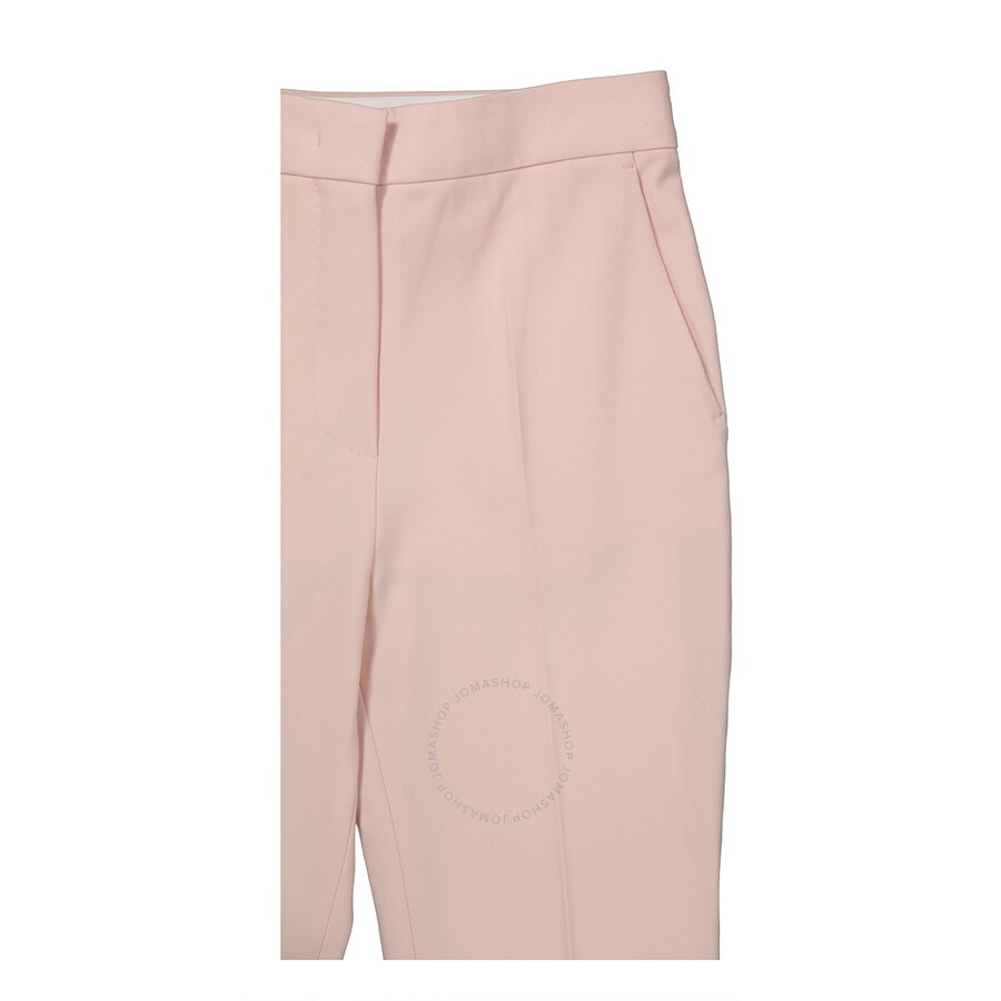 Max Mara Ladies Pink Circeo High-Rise Wool-Blend Pants - 2