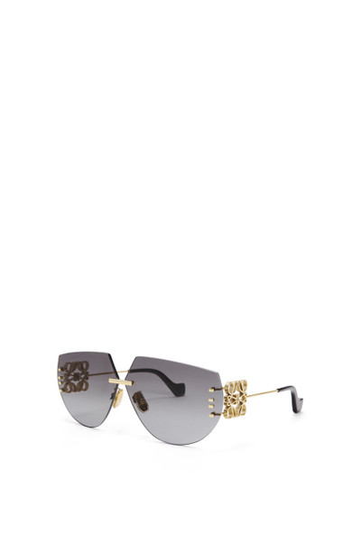 Loewe Rimless mask Anagram sunglasses outlook