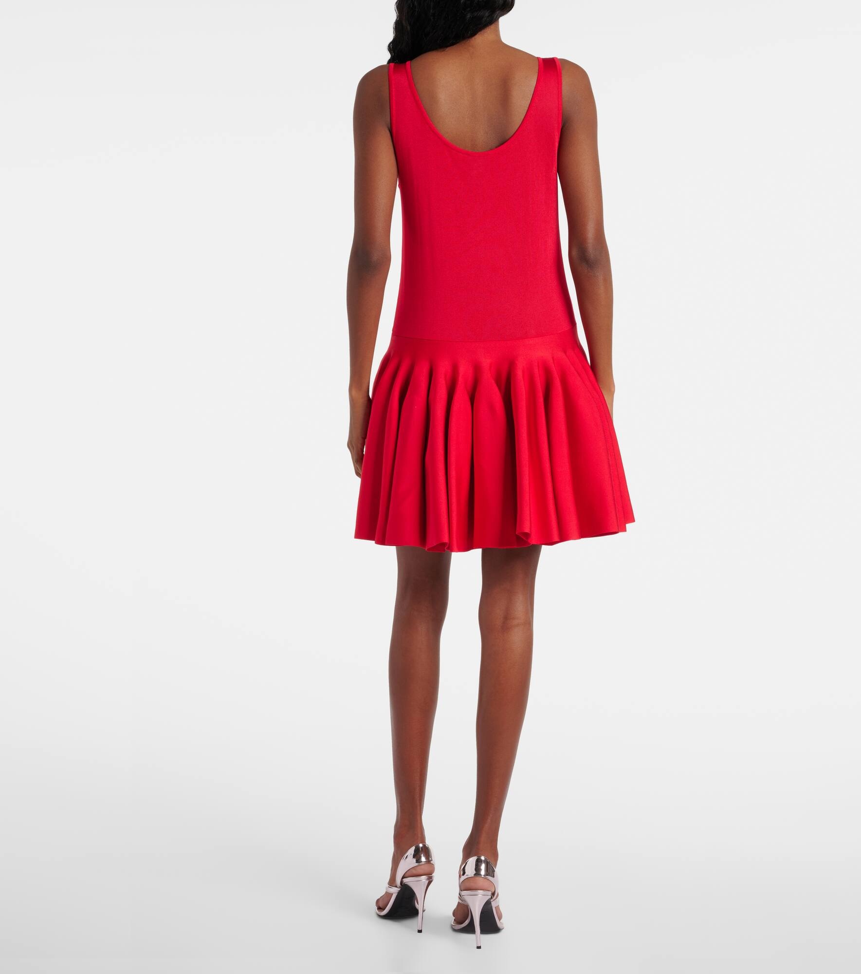 Sheer knitted minidress - 3