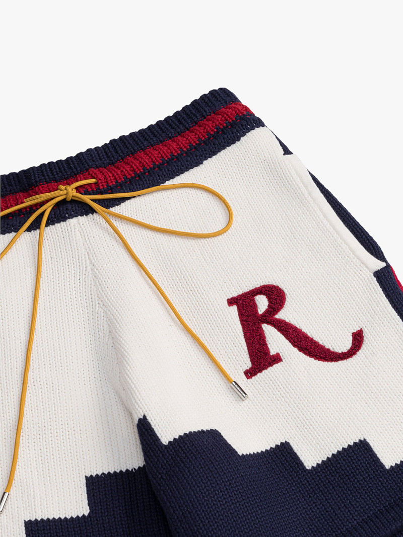 RHUDE ST. CROIX KNIT SHORT 3