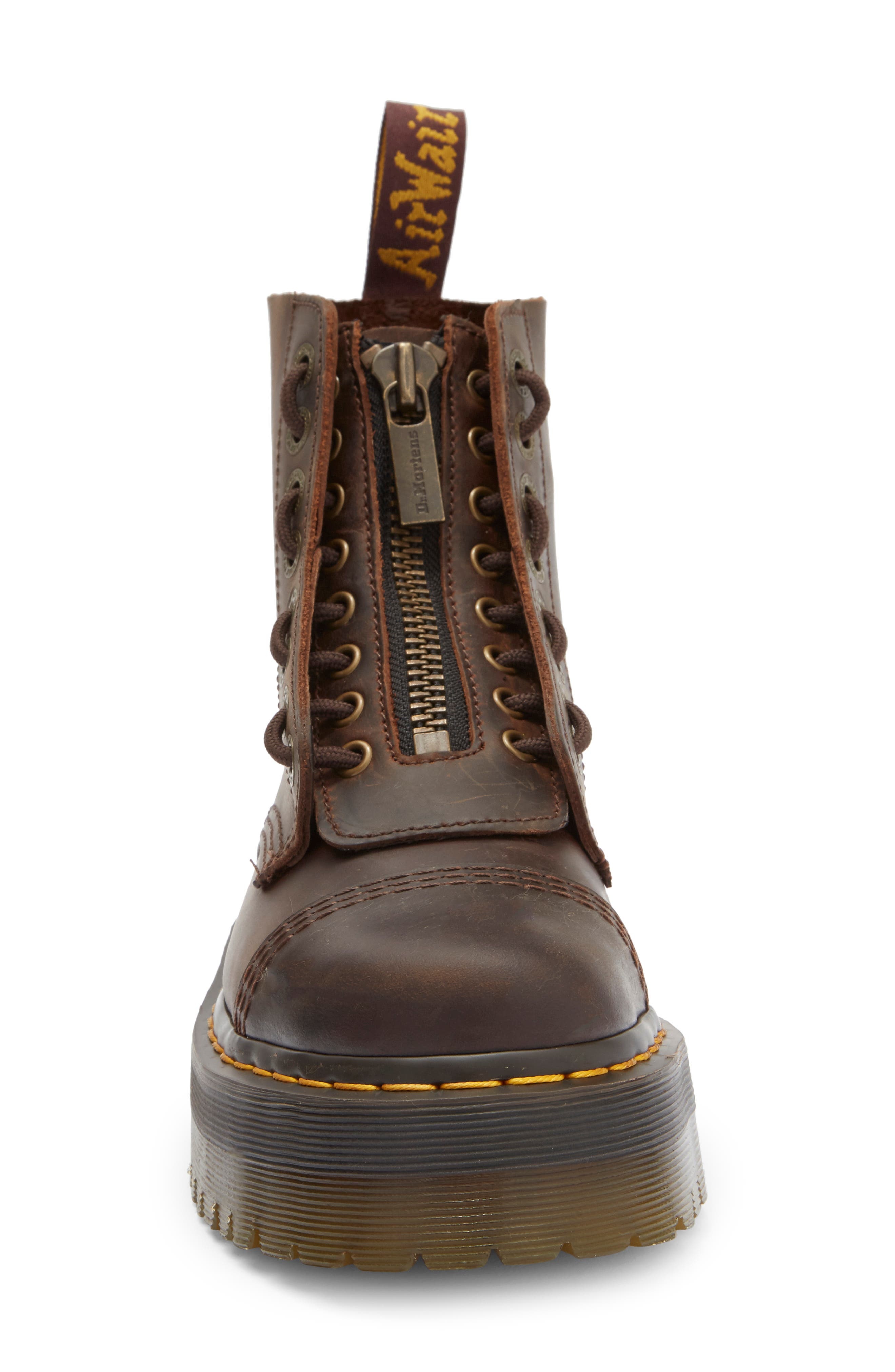 Dr. Martens Sinclair Platform Bootie in Brown at Nordstrom - 4