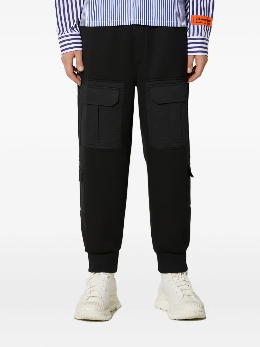 cargo-pocket trousers - 1