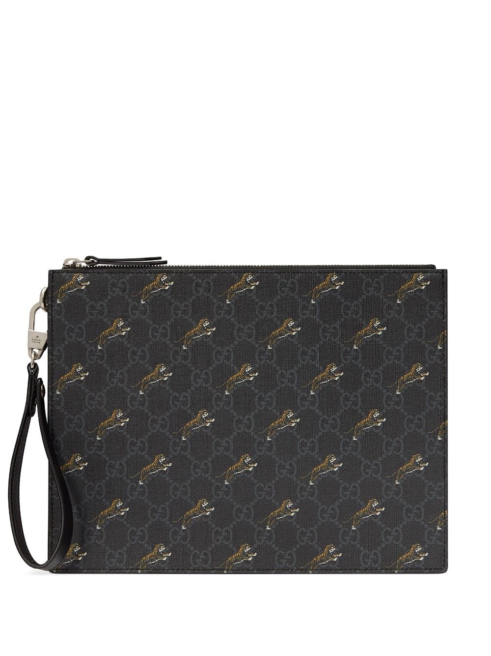 GG pouch with tiger print - 1