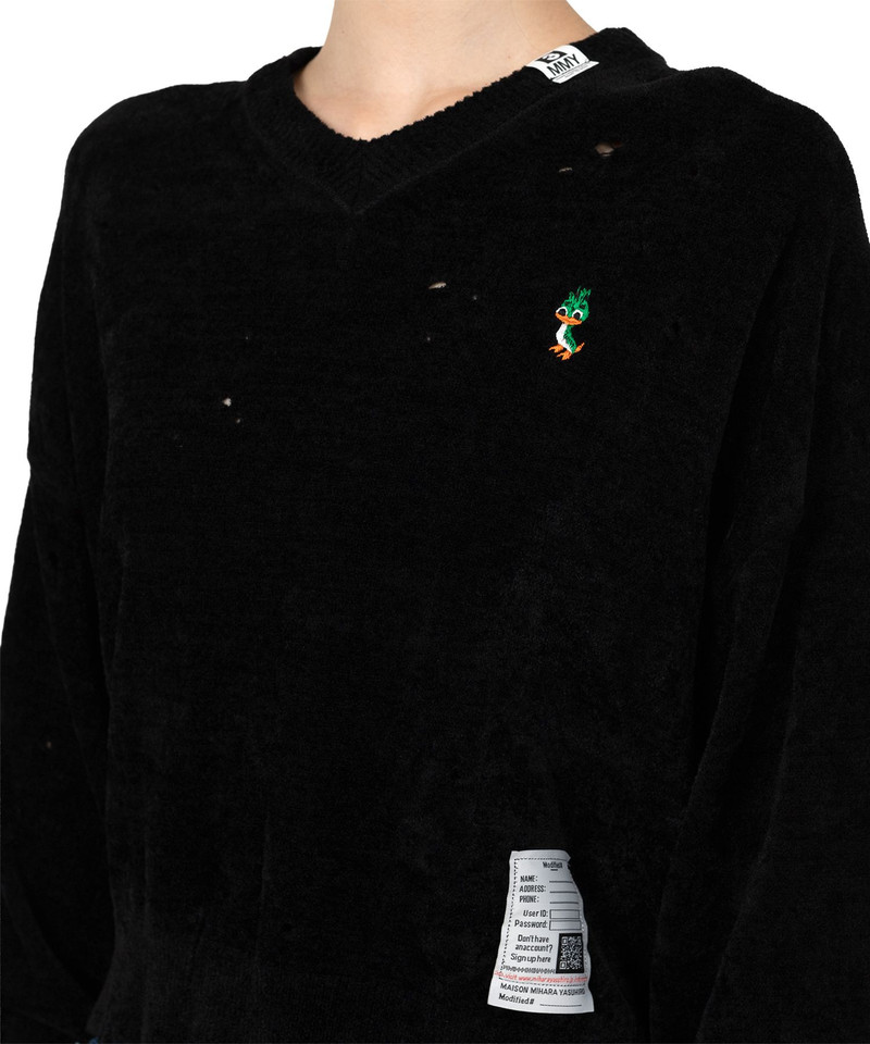Distressed Knit Sweater 8