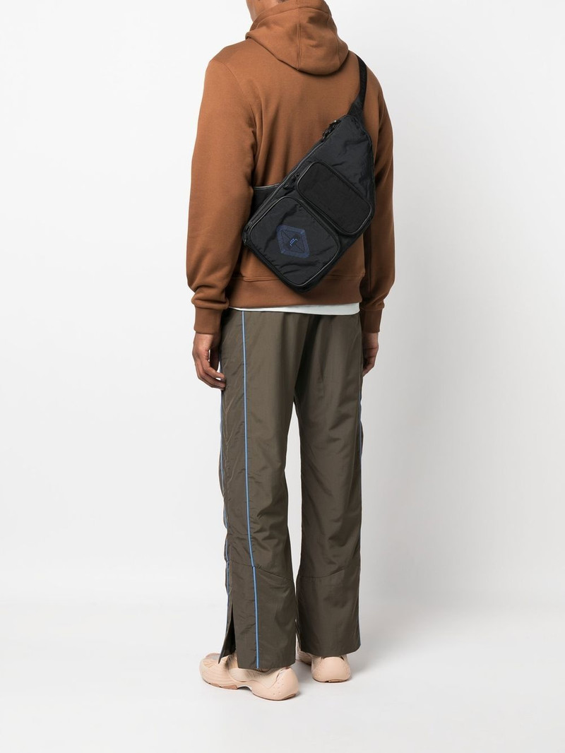 A-COLD-WALL* logo-print top zip-fastening backpack outlook