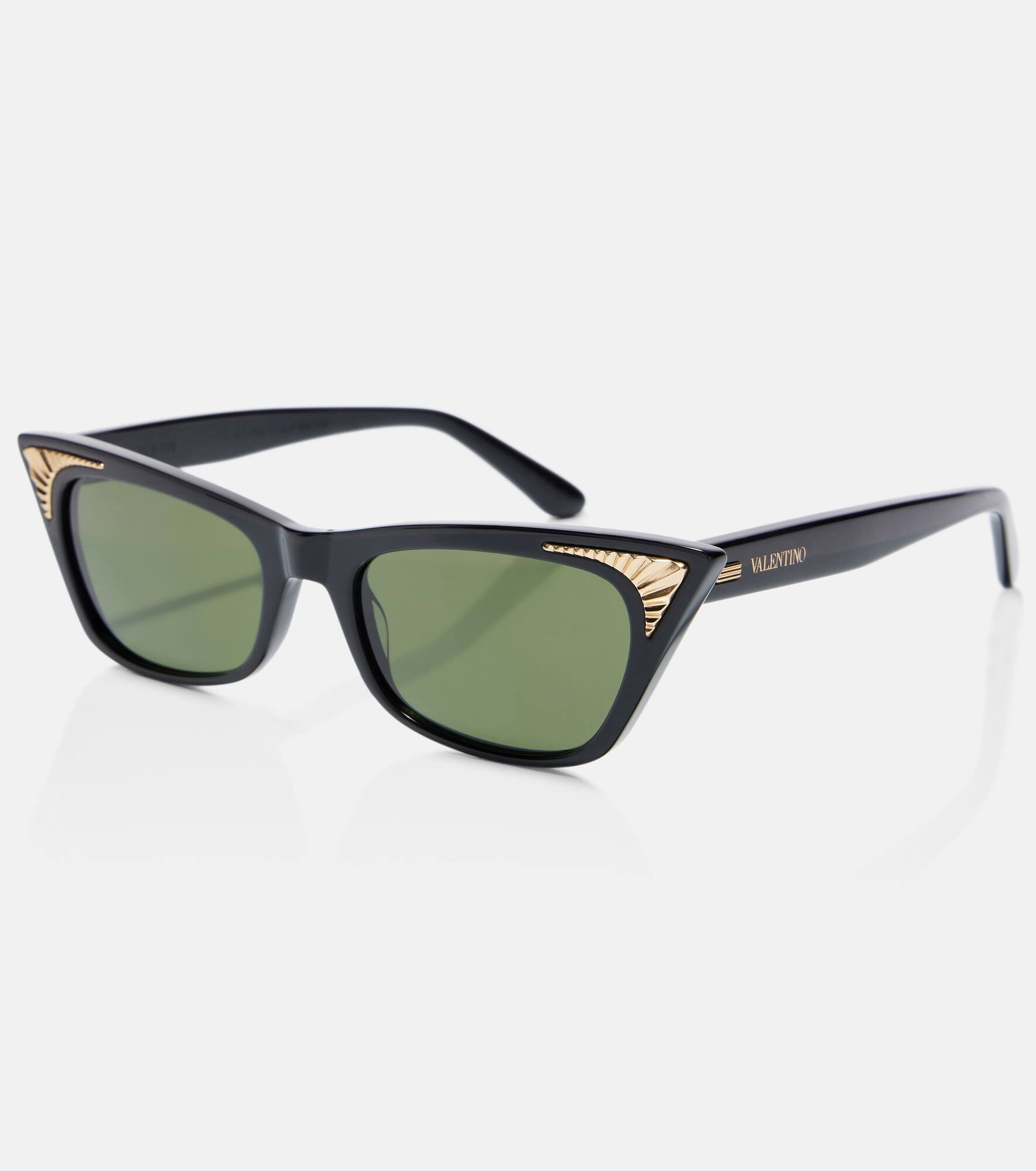 Logo cat-eye sunglasses - 3