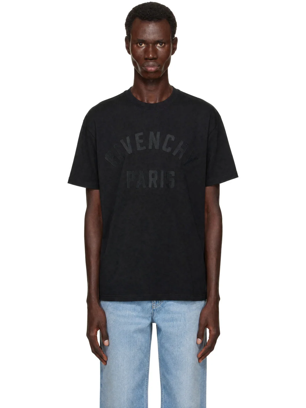 Black Regular Fit T-shirt - 1