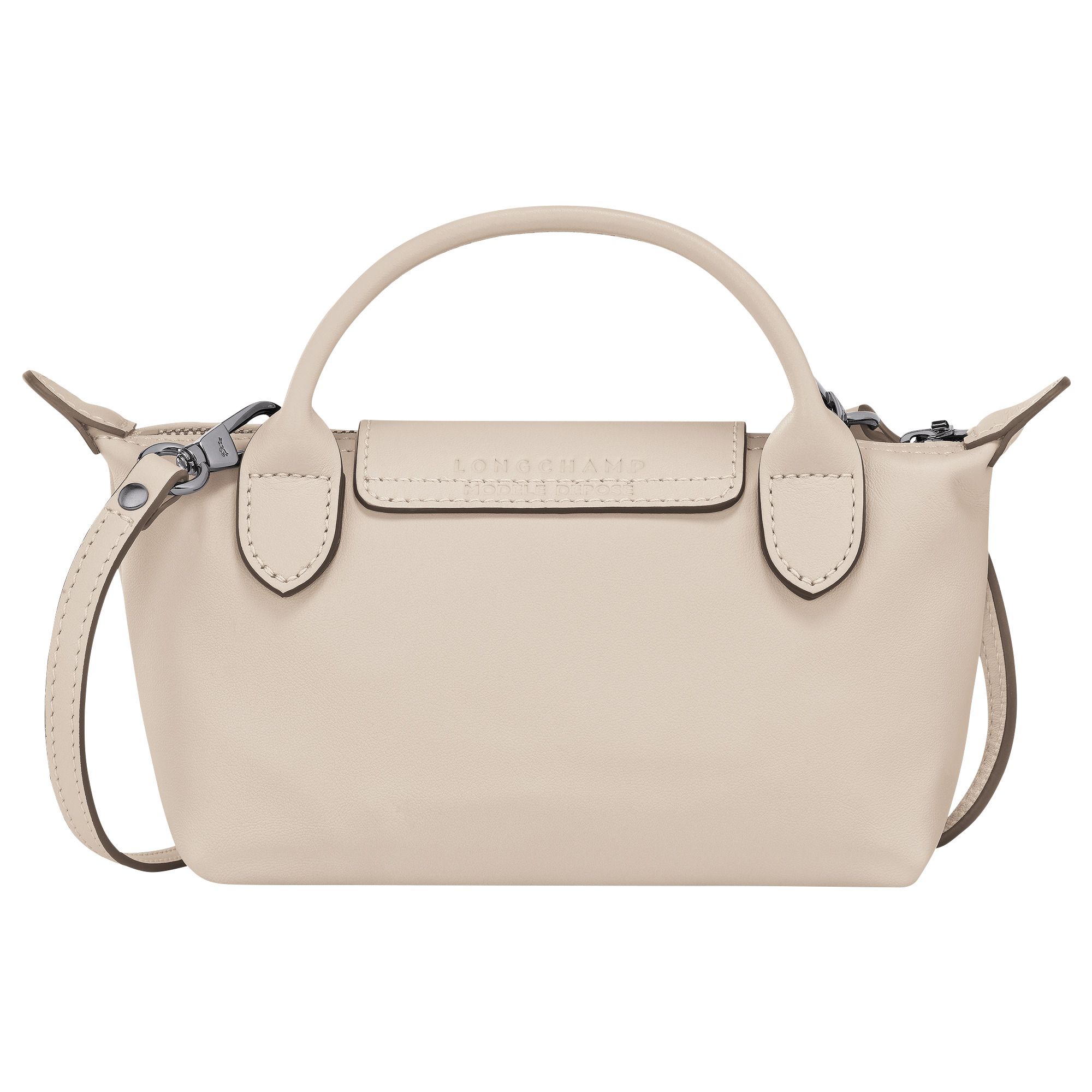 Le Pliage Xtra XS Pouch Paper - Leather - 4