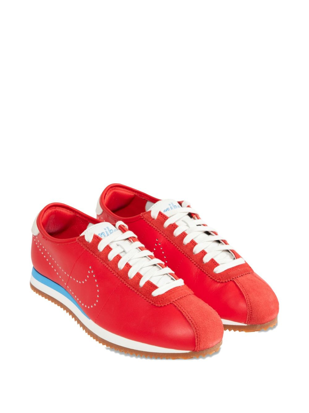 Cortez leather perforated sneakers - 2
