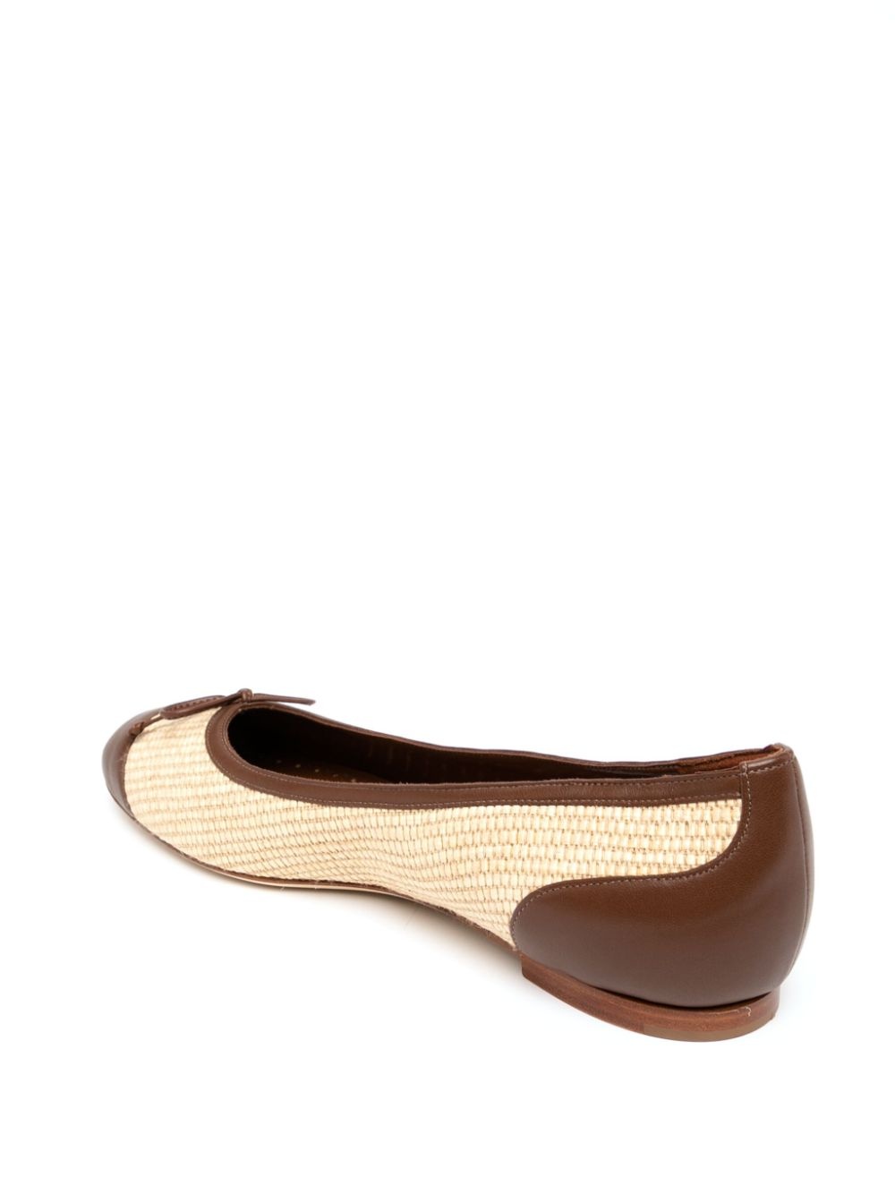 bow detail ballerina shoes - 3