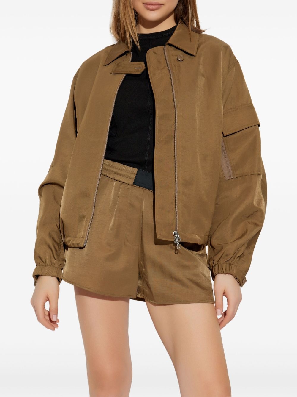 Creased MA1 bomber jacket - 3