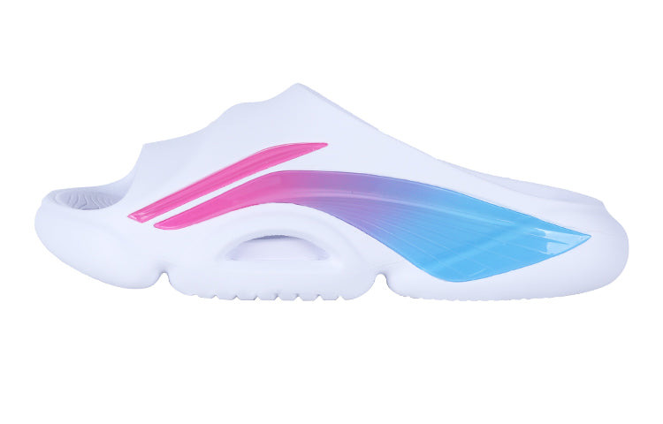 Li-Ning 8 PE Courtside Slides 'White' ABTS009-1 - 2