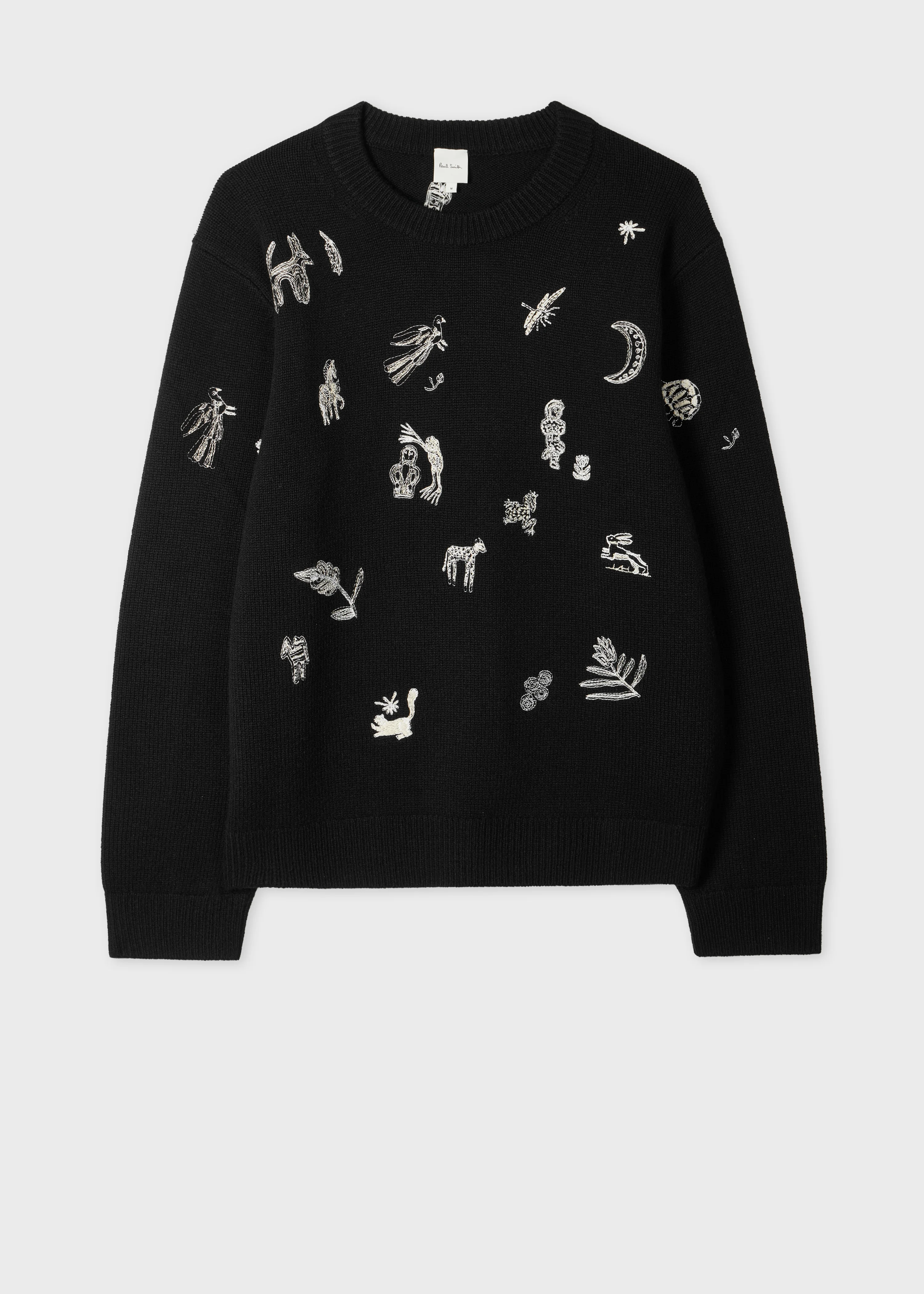 Merino Wool 'Little Beasts' Sweater - 1