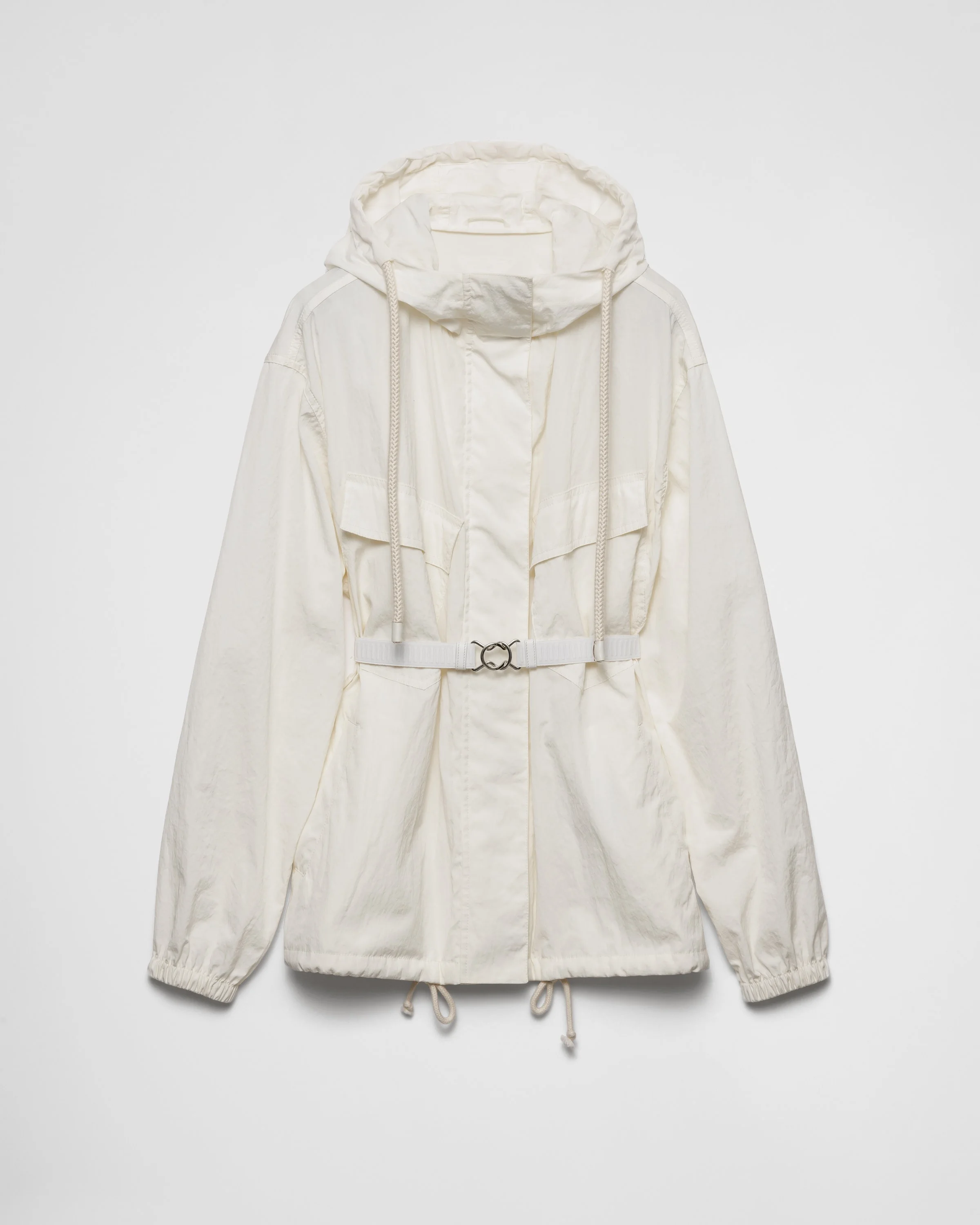 Technical pongé blouson jacket - 1