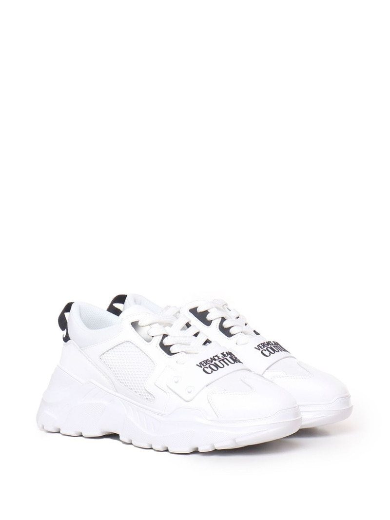 VERSACE JEANS COUTURE logo-print sneakers outlook