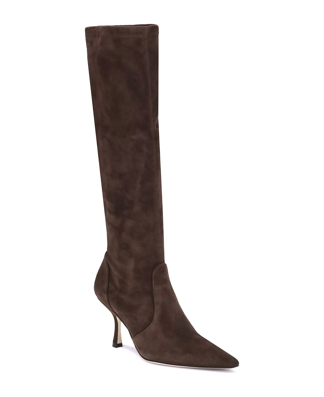 Suede High Boots - 2