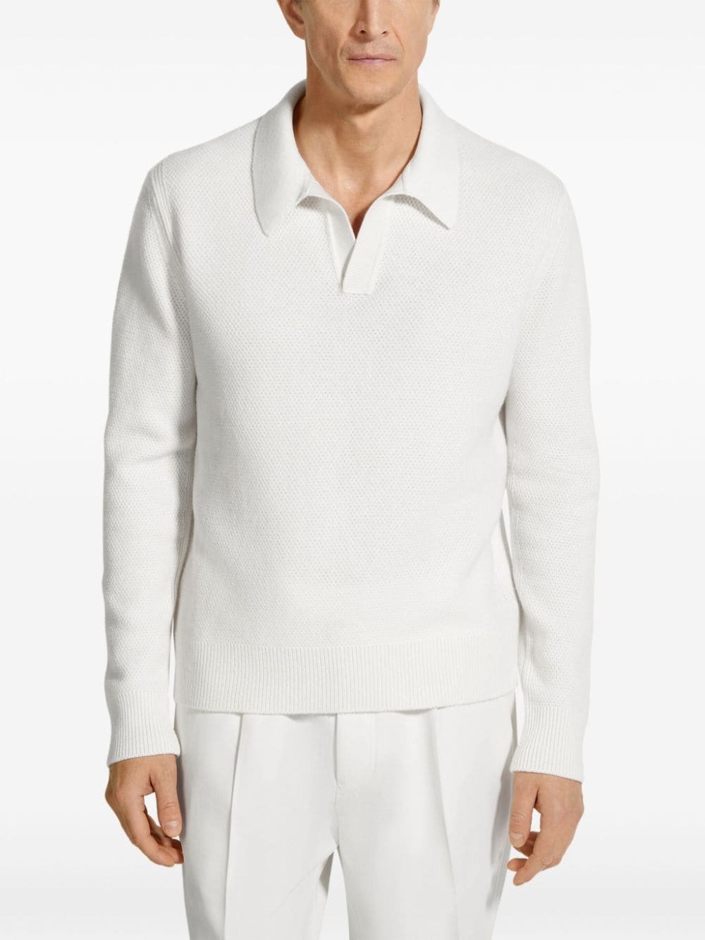 Oasi cashmere polo shirt - 3