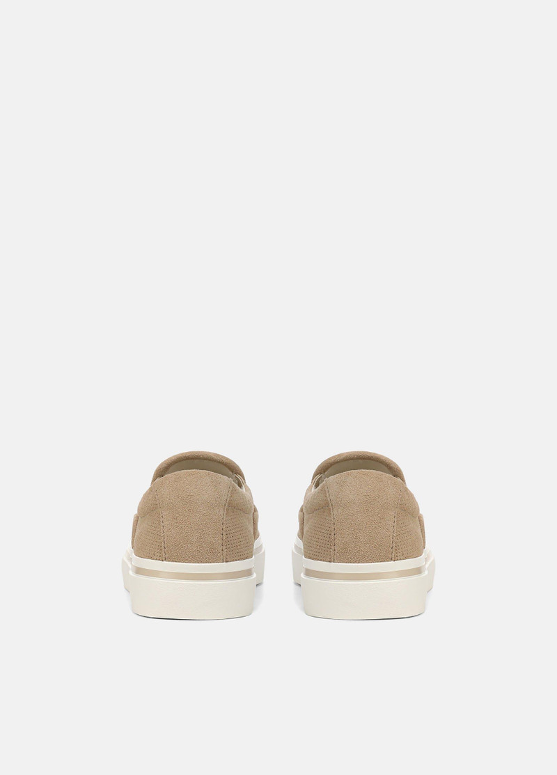 Vince Blair Perforated Suede Sneaker outlook