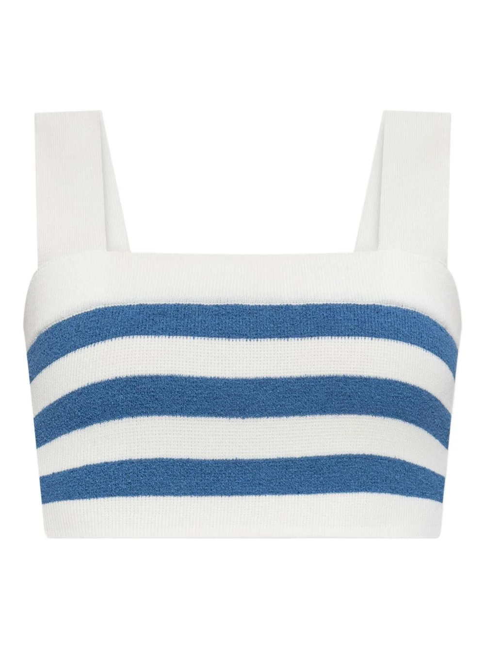 Ari striped square-neck top - 1