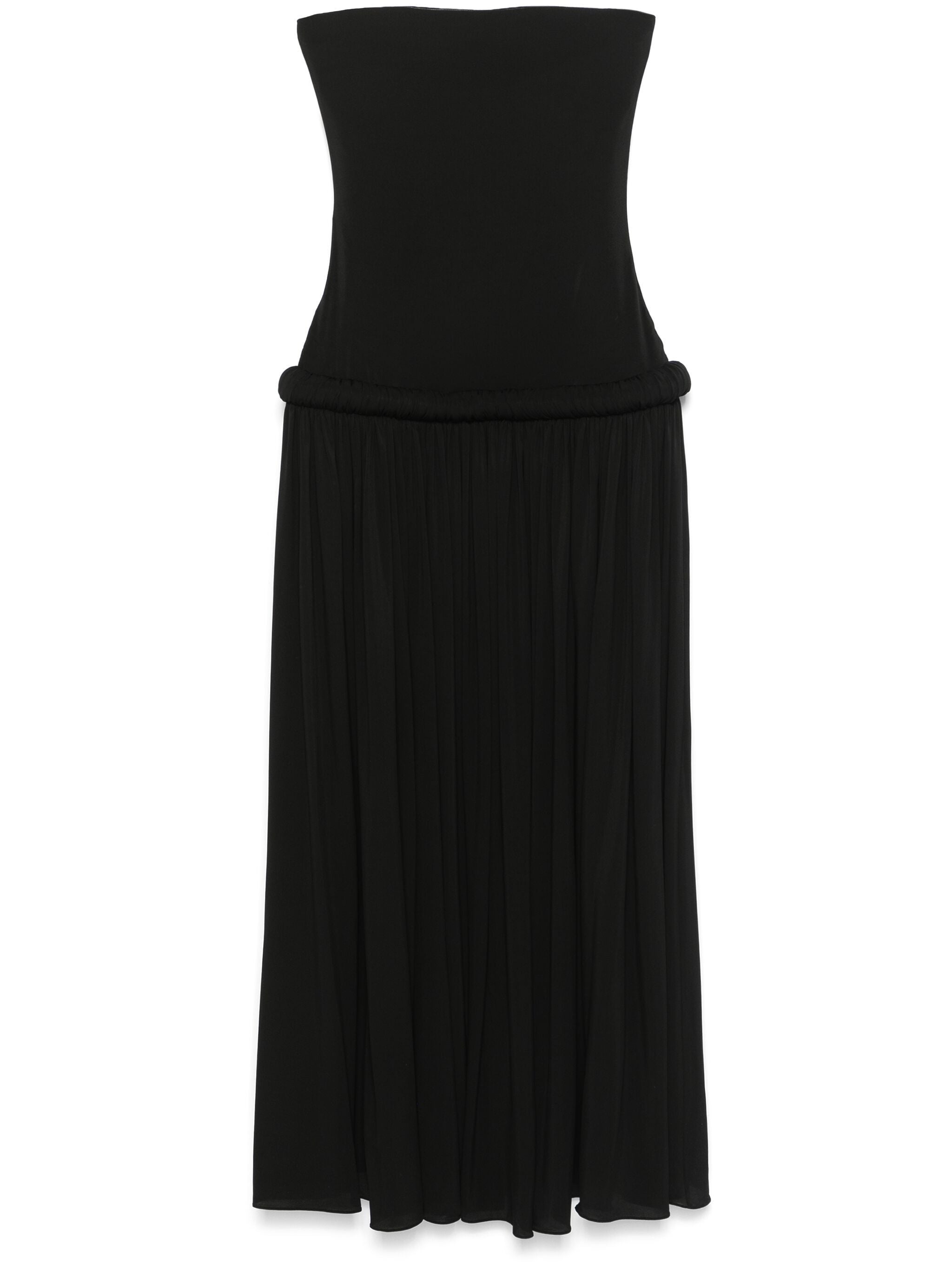 Jersey Strapless Dress - 1