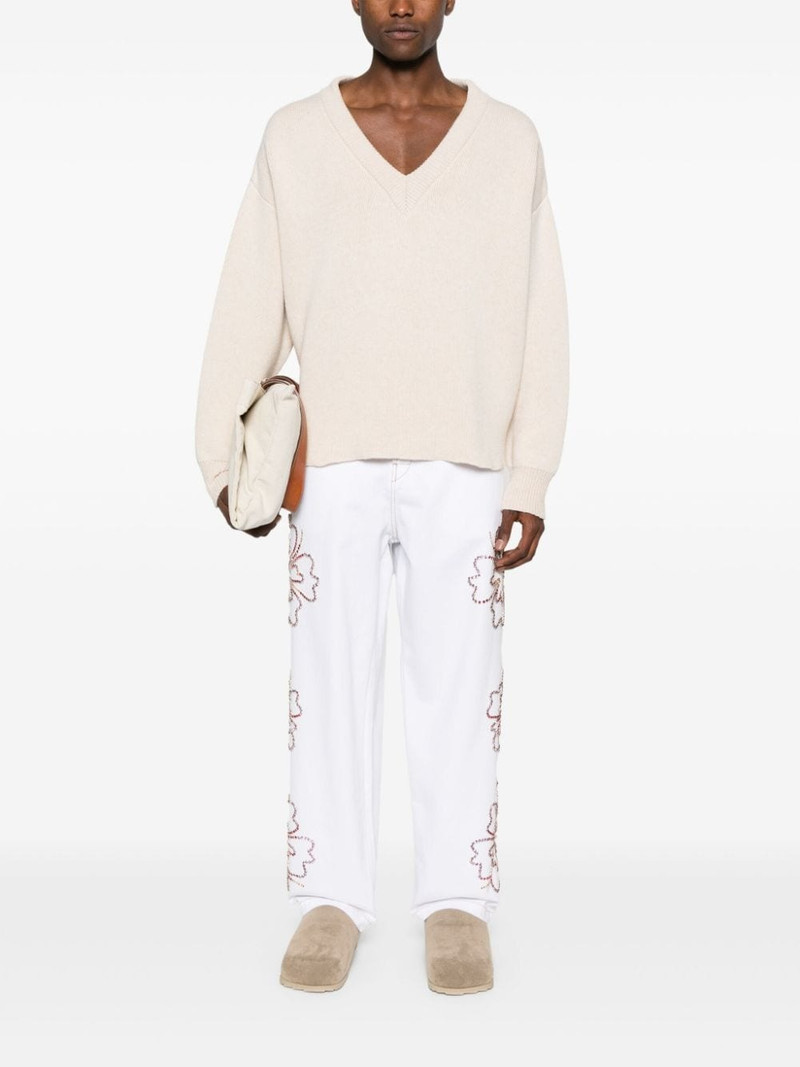 BLUEMARBLE floral-motifs loose-fit jeans outlook