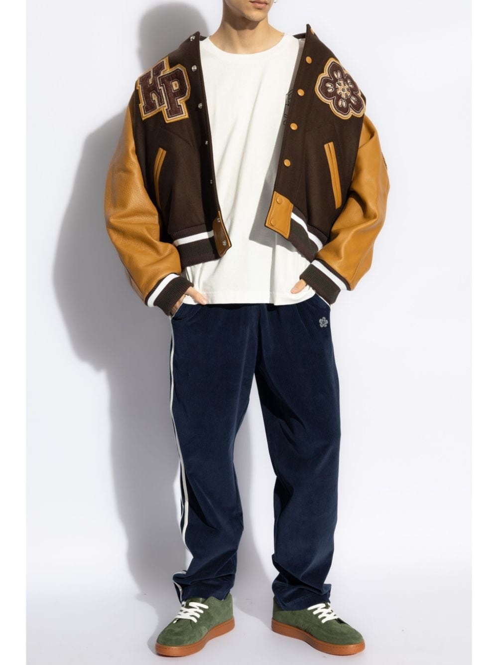 Boke Flower-patch track pants - 2