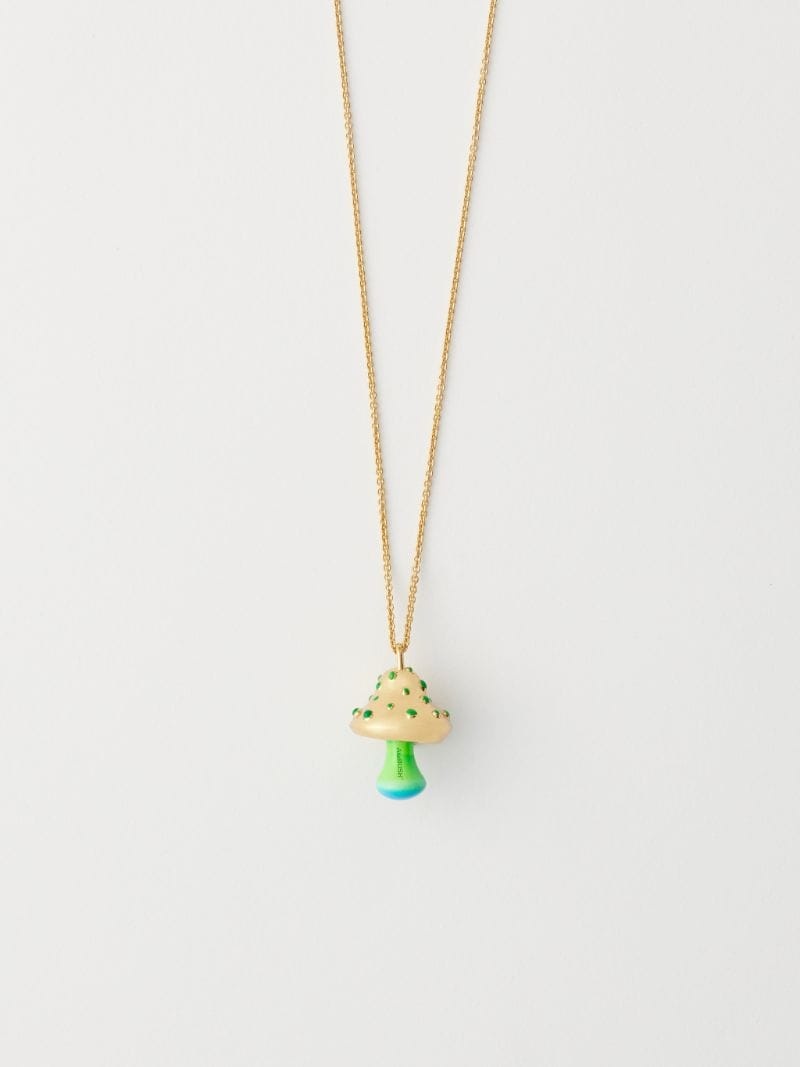 Mushroom Charm Necklace - 2