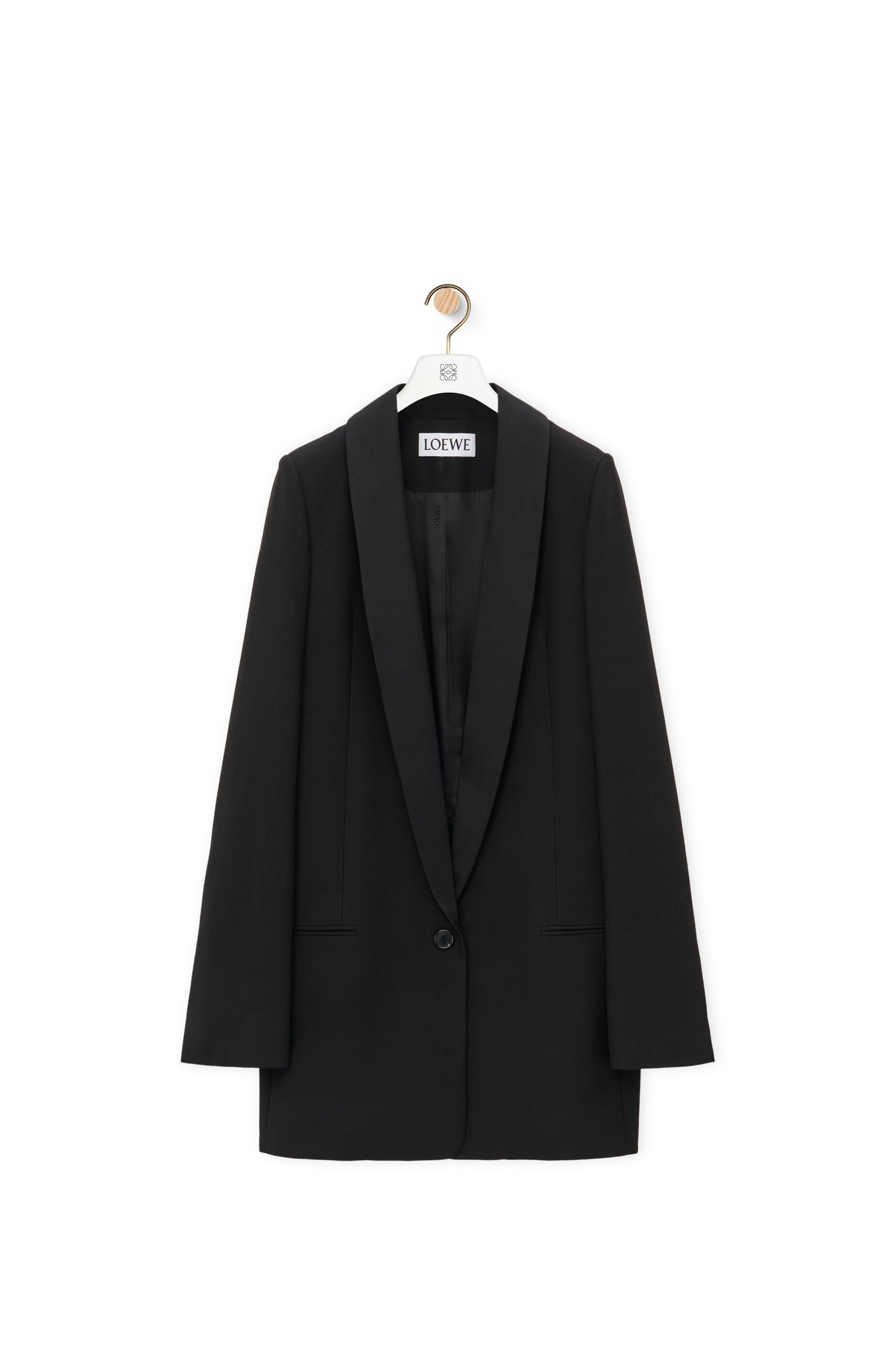 Tailored jacket in wool blend - 1